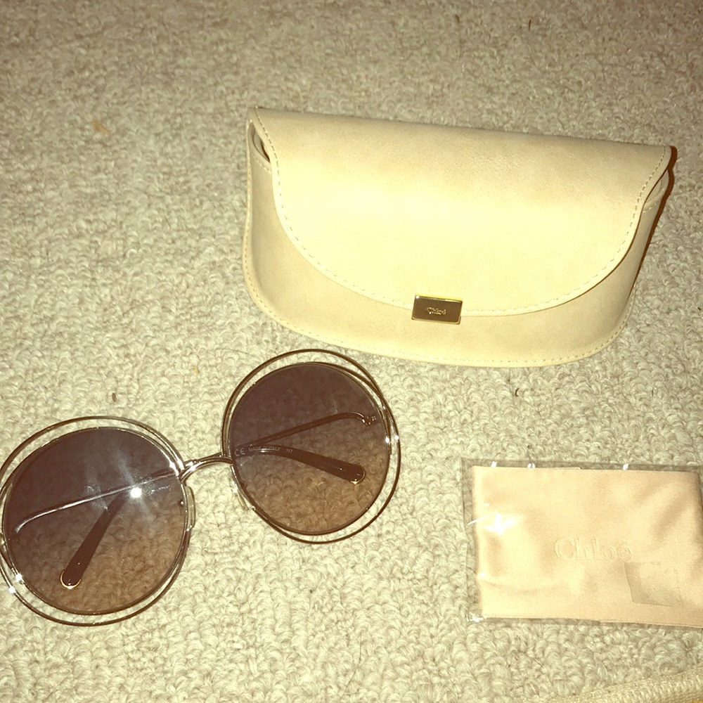Chloé sunglasses with case
